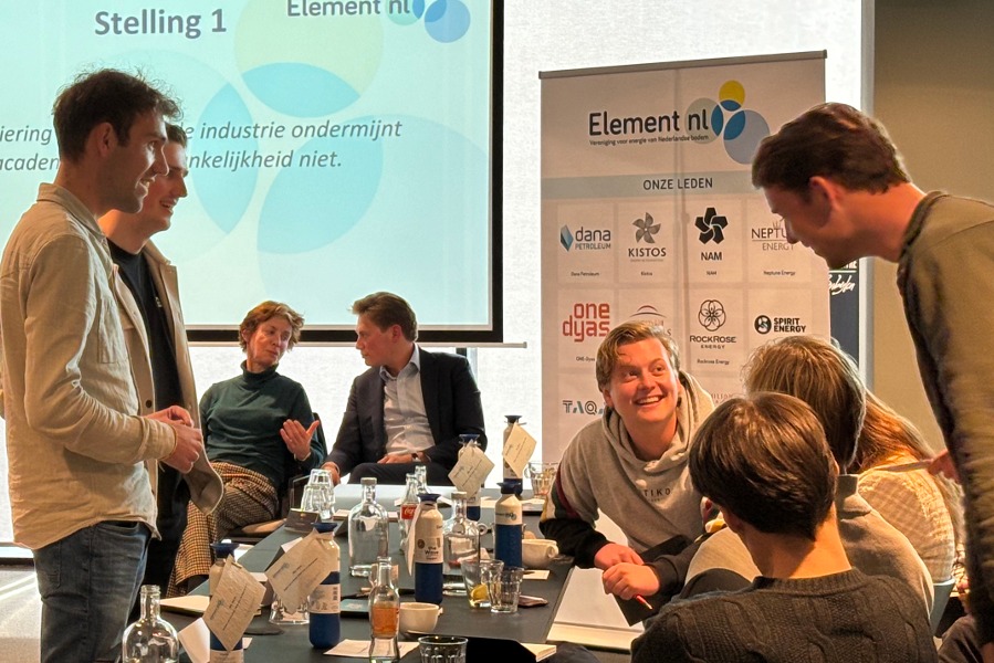 Energietalenten leren "transitie-trucs" bij Element NL Inhousedag